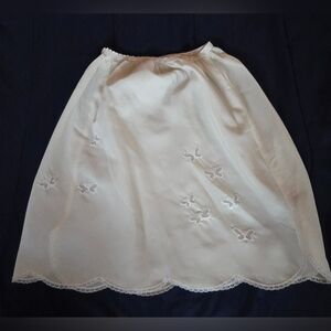 Vintage Butterfly Slip Skirt Size Small